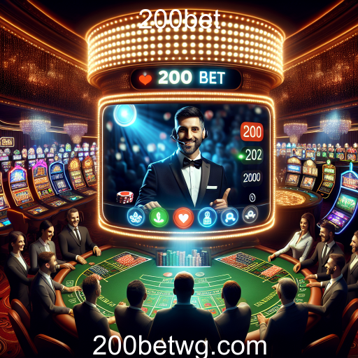 Experiência Imersiva no Cassino Ao Vivo da 200bet